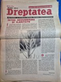 ziarul dreptatea 29 ianuarie - 4 februarie 1997 - victor ciorbea, emil constantinescu vizita in polonia