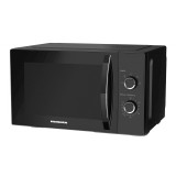 Cuptor cu microunde Heinner HMW-MD25MBK, 25 l, Control mecanic, 800 W, Negru