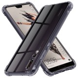 Husa Huawei P20 Pro Asteroid GSM Shockproof Clear Silicone, fumuriu