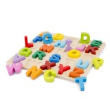 Puzzle Alfabet Litere Mari, New Classic Toys