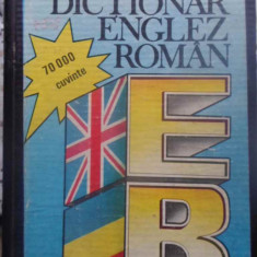 DICTIONAR ENGLEZ-ROMAN 70.000 CUVINTE-LEON LEVITCHI, ANDREI BANTAS