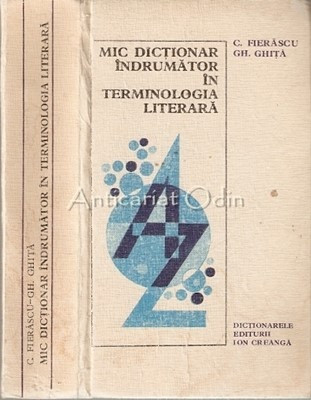 Mic Dictionar Indrumator In Terminologia Literara - Gh. Ghita, C. Fierascu foto