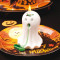 Lumanare figurina fantoma cu efect pentru Halloween, Radar 52867