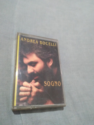 CASETA AUDIO ANDREEA BOCELLI-SOGNO - RARA!!!!ORIGINALA foto