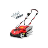 Cumpara ieftin Scarificator si aerator electric HECHT 1999 2 in 1, putere motor 2000 W, sac colectare 45 litri, latime de lucru 38 cm