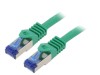 Patch cord S/FTP Cat6a LSZH Verde 5m, Logilink