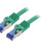 Patch cord S/FTP Cat6a LSZH Verde 5m