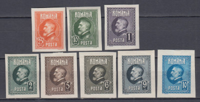 ROMANIA 1926 LP 74 a A 60 a ANIVERSARE REGELE FERDINAND LOT NEDANTELATE SARNIERA foto