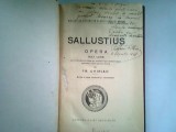 SALLUSTIUS. OPERA, TEXT LATIN