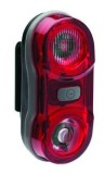 Stop bicicleta Tork 2 LED, 3 functii, 17 lumeni, rezistent la apa, prindere 25.4-31.8mm, Negru