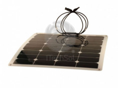 Panou solar fotovoltaic semiflexibil, monocristalin 50W foto