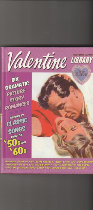 VALENTINE PICTURE STORY LIBRARY TRUE LOVE ( IN ENGLEZA ) ( BENZI DESENATE )