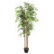 Gossi arbore din bambus artificial 730 de frunze 120 cm verde