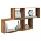Gossi raft de perete, lemn vechi, 100x18x53 cm, lemn prelucrat