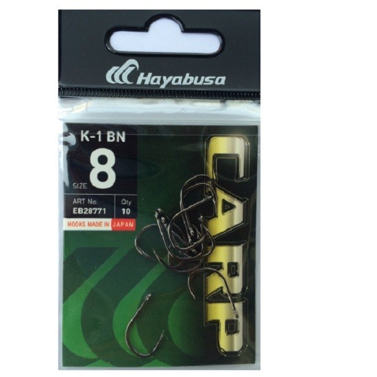Carlige HAYABUSA K1 BN Nr.4, 10buc/pac