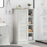 vidaXL Dulap de Baie VIGO Alb 67.5 x 34 x 110 cm Lemn masiv de pin
