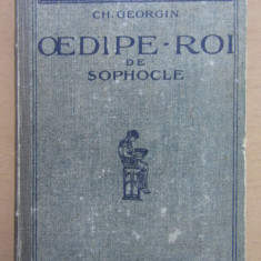 Sofocle Oedip Rege text grec explicat si adnotat (in fr.)