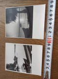 DELTA DUNARII- LOT DOUA FOTOGRAFII- , REALIZATE DE VASILE SENCU- CHERHANA CARAORMAN + APUS DE SOARE, MILA 231964 SI 1967
