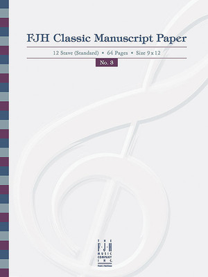 Fjh Classic Manuscript Paper No. 3 foto