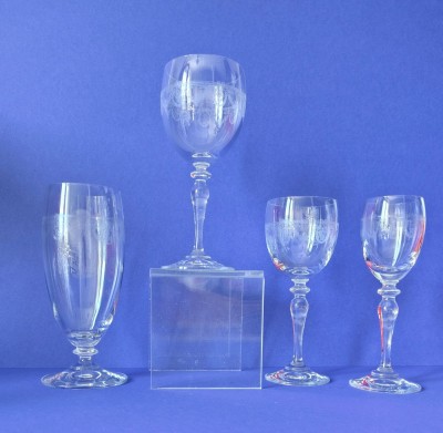 Pahare Tip Baccarat 30 piese foto