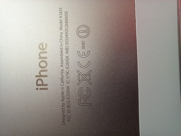 Iphone 5 model A1429 defect 2
