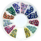 Cumpara ieftin Set nail art din Fimo - formă de lacrimă, INGINAILS