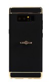 Husa Samsung Galaxy Note 8 Elegance Luxury 3in1 Ring Neagra Carcasa Protectie Antishock Anti-zgarieturi