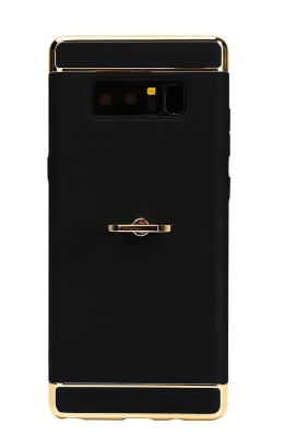 Husa protectie pentru Samsung Galaxy Note 8, Luxury Black Plated foto