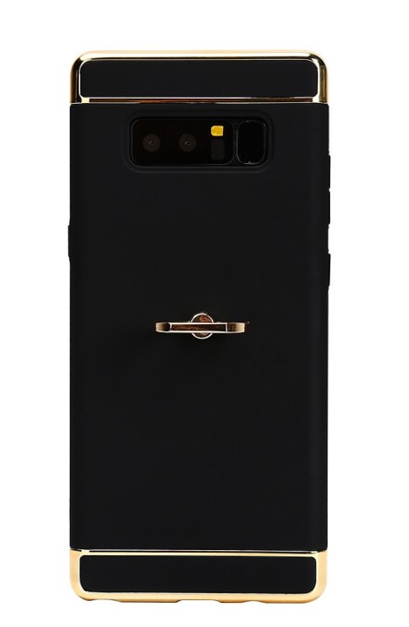 Husa protectie pentru Samsung Galaxy Note 8, Luxury Black Plated