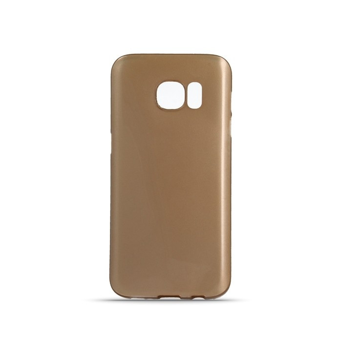 Husa Pentru SAMSUNG Galaxy S6 Edge - Luxury Slim Chrome TSS, Auriu