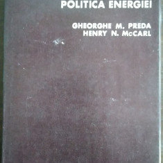 GHEORGHE PREDA - POLITICA ENERGIEI 1986