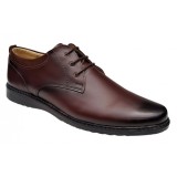 Cumpara ieftin OFERTA MARIMEA 43 44 - Pantofi barbati, sport, din piele naturala, Grena - LGKR30GRENA