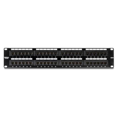 Patch Panel 48 porturi RJ45 UTP, Cat6 - TRENDnet TC-P48C6 foto