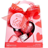 Set 5 bile solubile de baie In Love Rose, IDC Institute 42513, 175 g