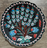 Farfurie decorativa din ceramica// Turcia, Suleyman Anadolu