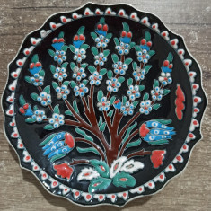 Farfurie decorativa din ceramica// Turcia, Suleyman Anadolu