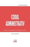 Codul administrativ Ed.10 Act. 20 Septembrie 2026 - Costel Gilca