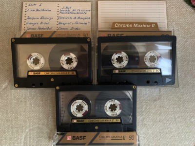 Lot 3 Casete BASF Chrom Maxima II CrO2 - Inregistrate o singura data - 17 foto