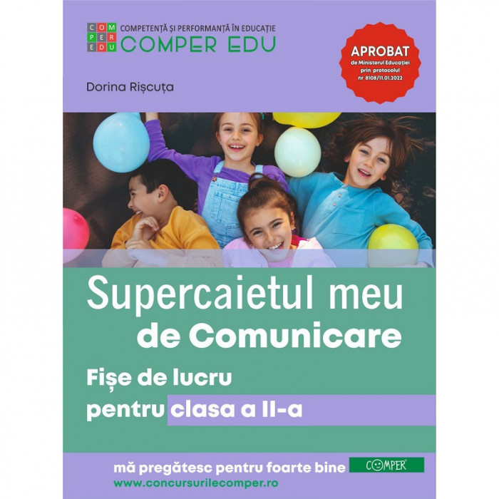 Supercaietul Meu De Comunicare - Clasa 2 - Fise De Lucru - Dorina Riscuta