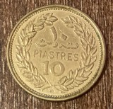 C50 - Moneda foarte veche - Liban - 10 piastri - 1972