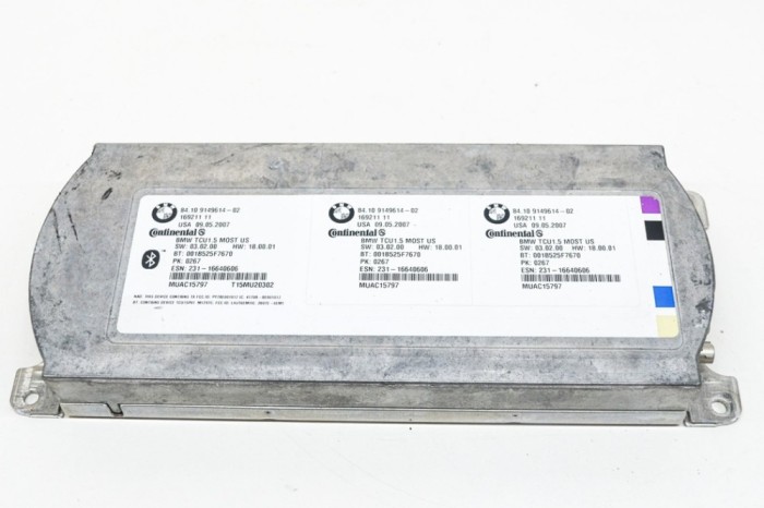 Modul de control Bluetooth BMW 6 E63 2007 OEM: 9149614 13490509