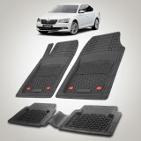 Cumpara ieftin Covorase Skoda Superb III Tavita Cauciuc Compatibile 2015&ndash;2023 | Negru