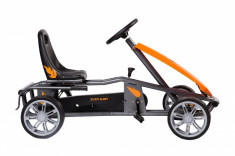 Kart cu pedale pentru copii Burn Orange foto