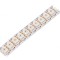 Bandă LED RGB 5050 12V 144 LED/m Albă 12mm PCB