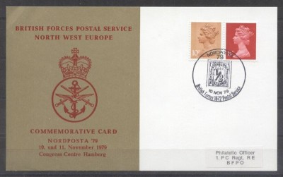 Great Britain 1979 Commemorative card K.235 foto