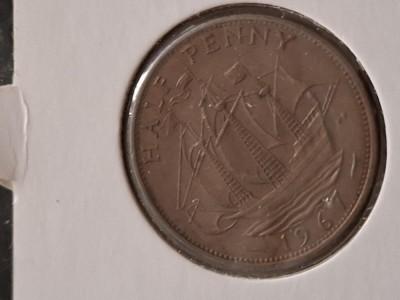 Half penny 1967 foto