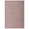 Covor, roz &icirc;nvechit, 180x270 cm, blană ecologică de iepure