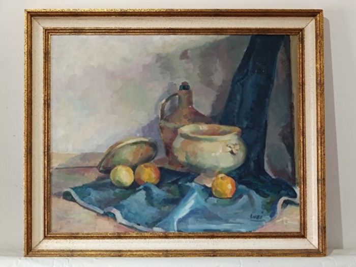Lucio Ruiz Poveda, ulei pe panza, 95x78.5cm