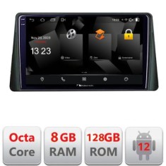 Navigatie Ford Focus 4 Kuga 2018-2023 Android Octa Core Qualcomm 2K Qled 8+128 DTS DSP 360 4G Optical CarStore Technology