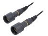 Patch Cord Fibră Optică Duplex Multimod Tip Baionetă